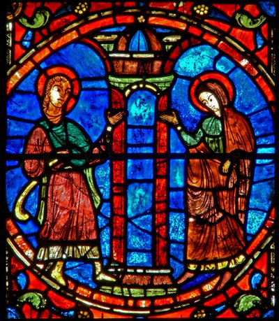Anne and Joachim at the Golden Gate by French School