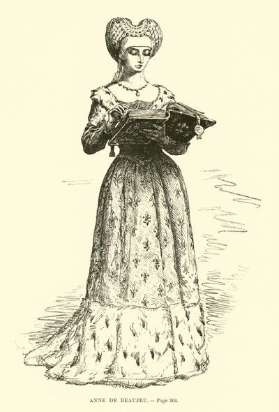 Anne de Beaujeu by French School