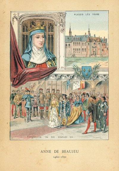 Anne de Beaujeu by French School