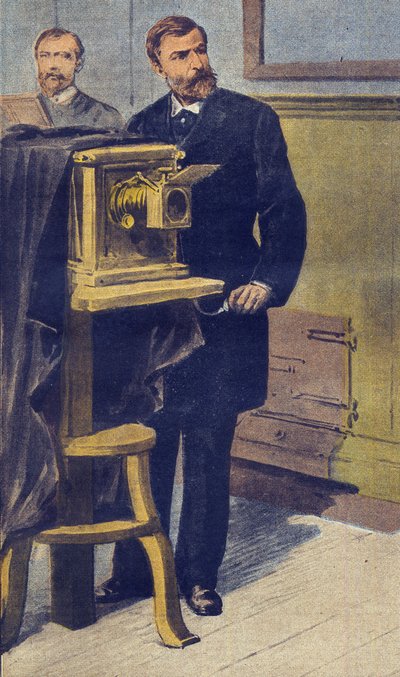 Anthropometry - Alphonse Bertillon (1853-1914) illustration from 
