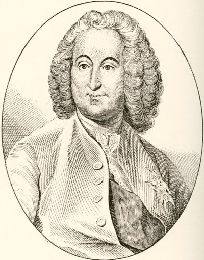 Antoine-Louis Rouillé, comte de Jouy-en-Josas, 1689-1761. French statesman. From Les Heures Libres published 1908. by French School