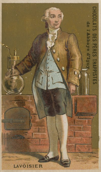 Antoine Lavoisier by French School