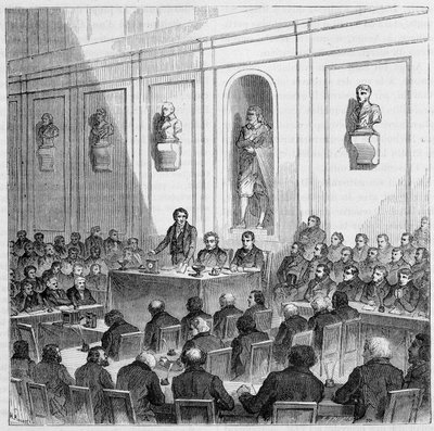 Arago announces the discovery of Daguerre, in the public session of the Academy of Sciences of August 10 by French School