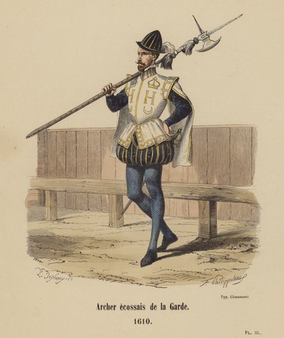 Scottish Archer of the Guard by French School