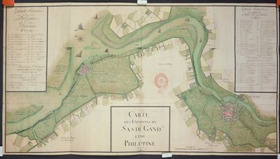 Area around Sas van Gent and Philippine, Netherlands by French School
