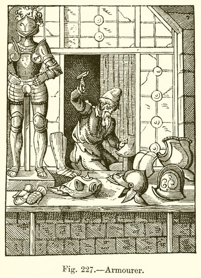 Armourer by French School