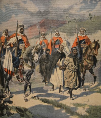 Arrest of the killers of the Marquis de Mores in Tunisia by French School