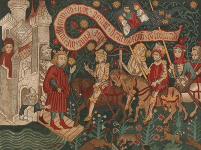 Arrival of Joan of Arc at the Chateau de Chinon, March 6th 1428 by French School