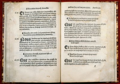 Articles 106, 107, 108 of Ordinance of Villers-Cotterets, 1539 by French School