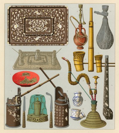 Asia Costume by French School