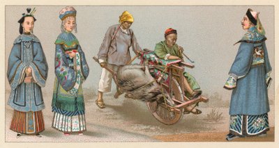 Asia Costume by French School
