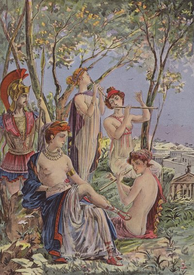 Aspasia by French School