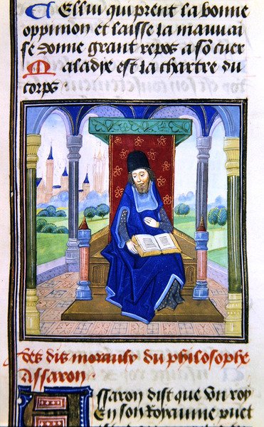 Assaron (from Histoire des Philosophes) by French School