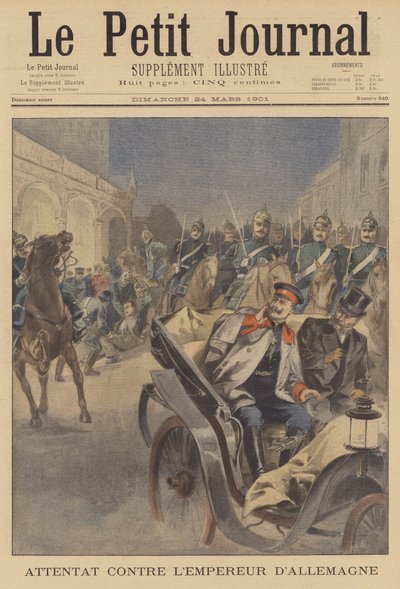 Assassination attempt on Kaiser Wilhelm II of Germany by French School