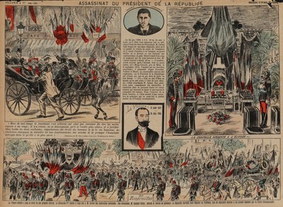 Assassination of French president Sadi Carnot, Lyon by French School