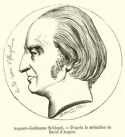 Auguste-Guillaume Schlegel by French School