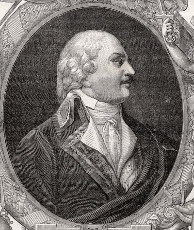 Auguste-Henri-Marie-Picot, Marquis de Dampierre, Engraved by Stephane Pannemaker from 