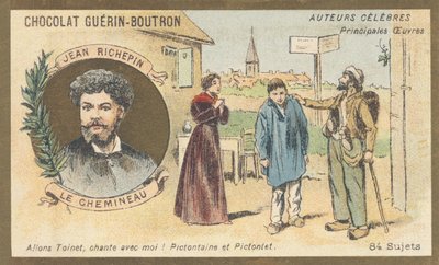 Jean Richepin, French poet, novelist and playwright, author of 