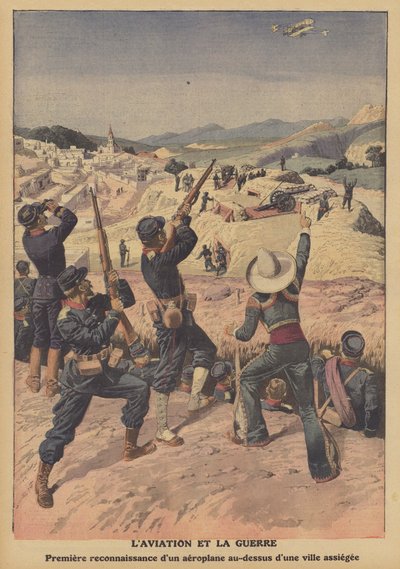 Aviation in war by French School