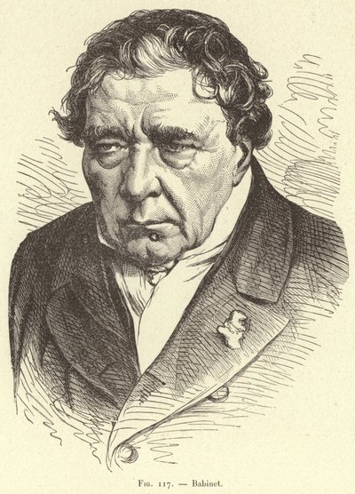 Babinet (engraving) by French School