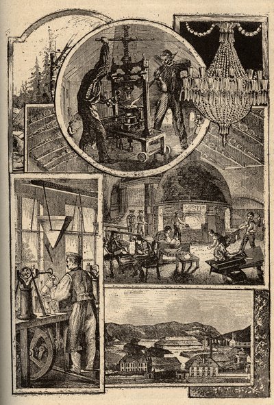 Baccarat - Crystal works - engraving in 
