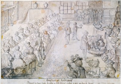 Banquet at the Sandricourt Tournament by French School