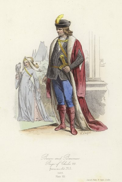 Baron and Baroness, Reign of Charles VIII of France by French School
