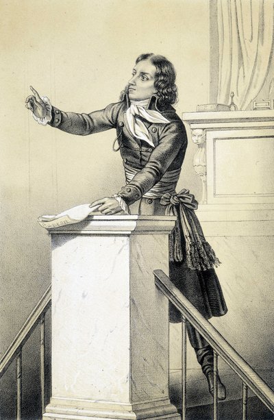 Barrère - in Galerie Historique de la Révolution Française by Albert Maurin by French School