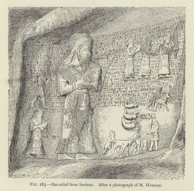 Bas-Relief from Susiana by French School