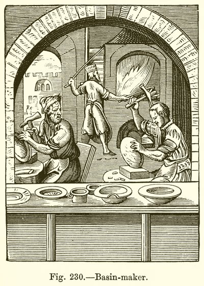 Basin Maker by French School