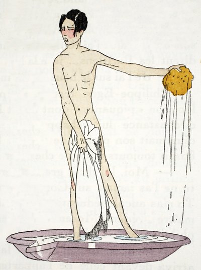 Bathing by French School