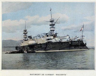 Battle Building Magenta - in Military Album - Marine: Life on board by French School