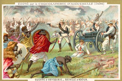 Battle of Adwa, First Italo-Ethiopian War by French School