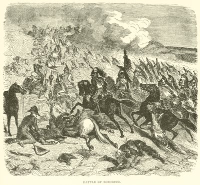 Battle of Borodino by French School