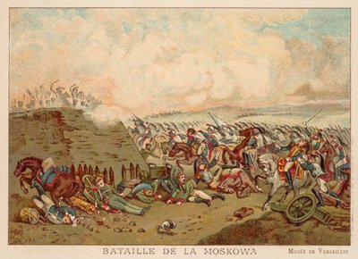 Battle of Borodino, Russia by French School