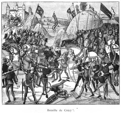 Battle of Crecy in 1346, Copy of Froissart