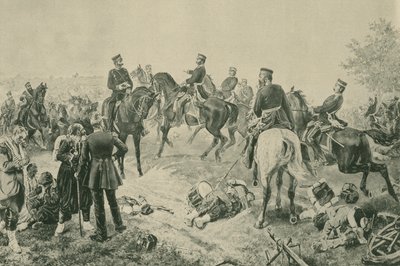 Battle of Gravelotte, Franco-Prussian War, 18 August 1870 by French School