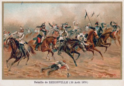Battle of Rezonville by French School