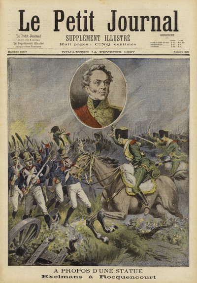 Battle of Rocquencourt by French School