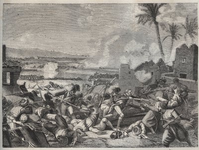 Battle of Sediman - battle between the French army commanded by General Louis Charles Antoine Desaix and the Mamluk army of Mourad Bey, October 7 by French School