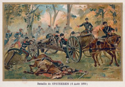 Battle of Spicheren, Defence of Stiring by French School