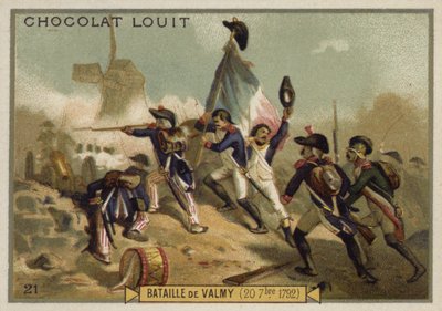 Battle of Valmy, 20 September 1792 by French School