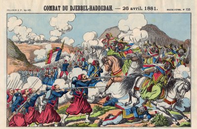Battle of the Djebbel Haddedah, April 26 by French School
