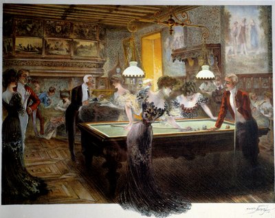 The Game of Billiards by French School