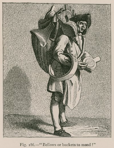 Bellows or Buckets to Mend! by French School