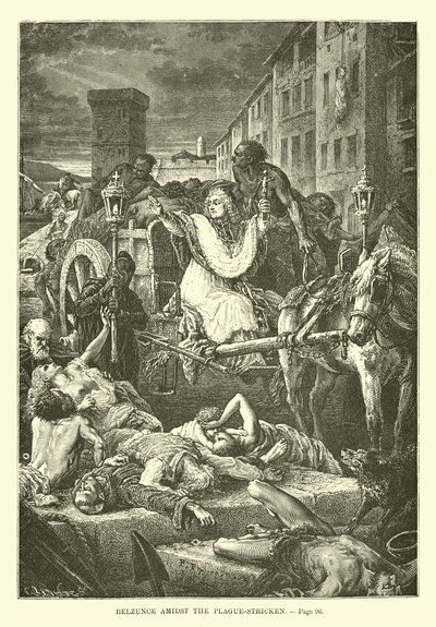 Belzunce Amidst the Plague-Stricken by French School