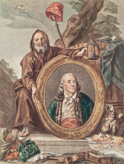 Benjamin Franklin by French School