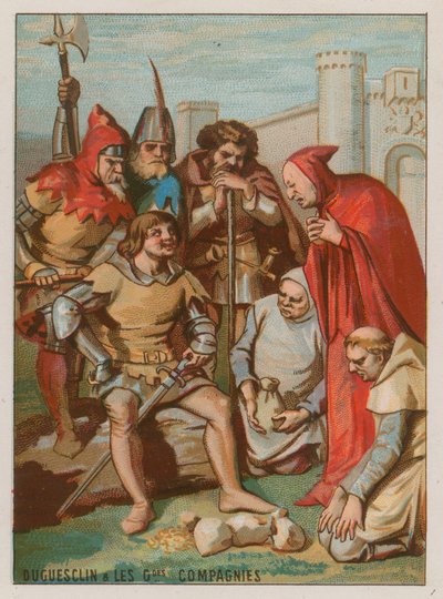 Bertrand du Guesclin convinces the Free Companies to unite by French School