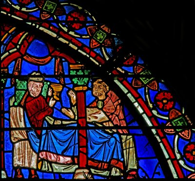 Bishop Pappolus - in the St Cheron window by French School