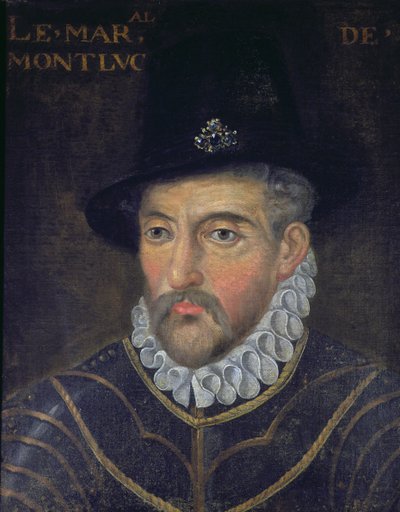 Blaise de Lasseran de Massencome, Seigneur de Montluc by French School